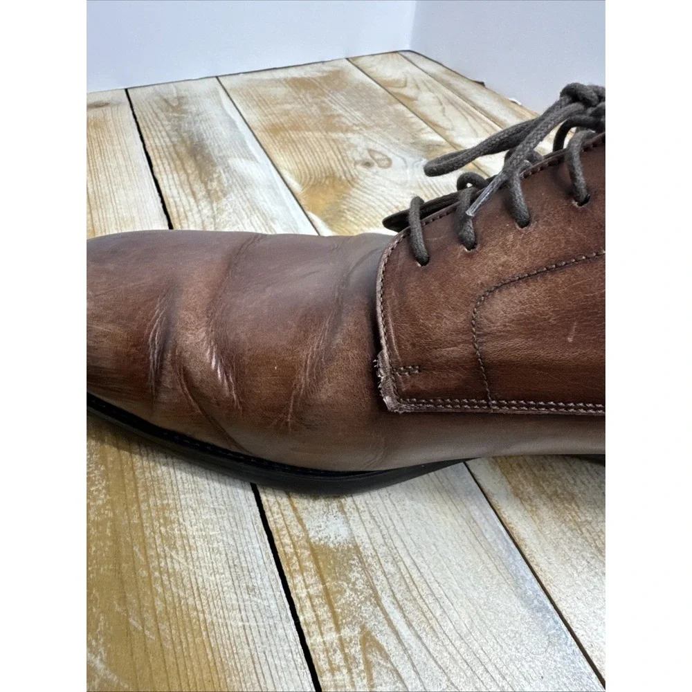 To Boot New York Adam Derrick Brampton Size 13 Brown Oxford‎